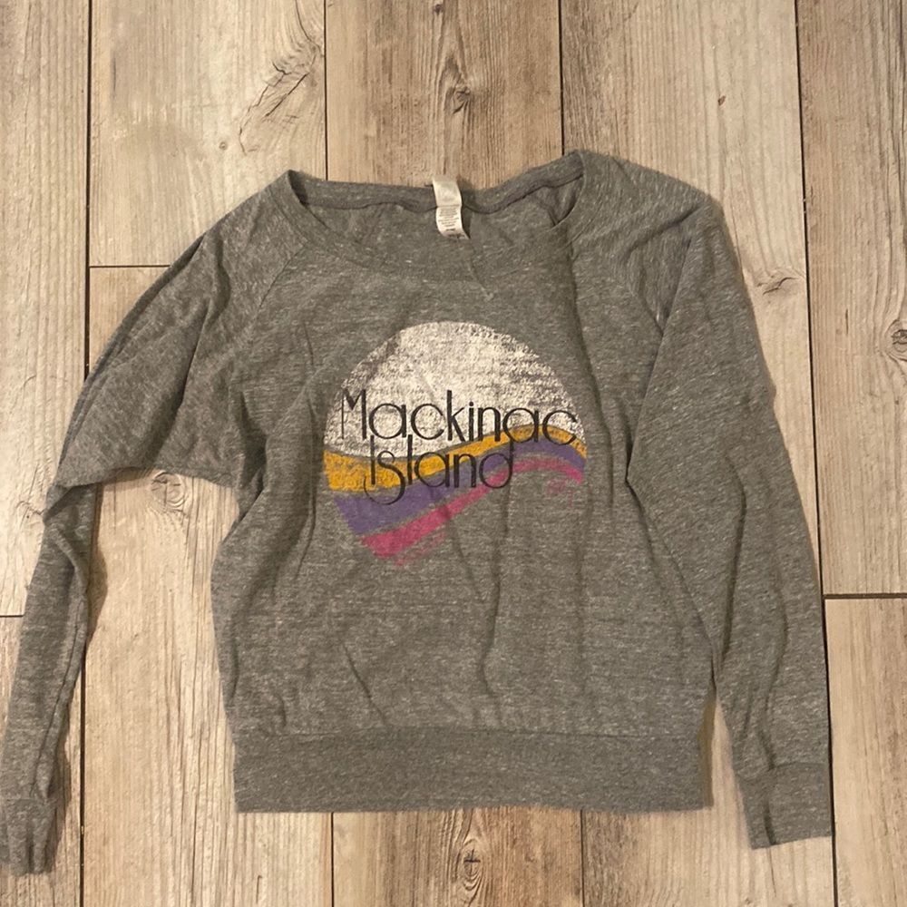 New Agenda by Perrin Medium Boat Neck Mackinac Island Long Sleeve